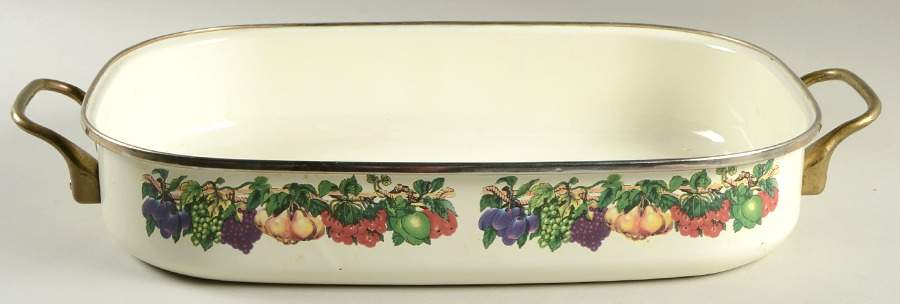 Kensington Garden 16" Metal Rectangular Roaster by Tabletops Unlimited-1