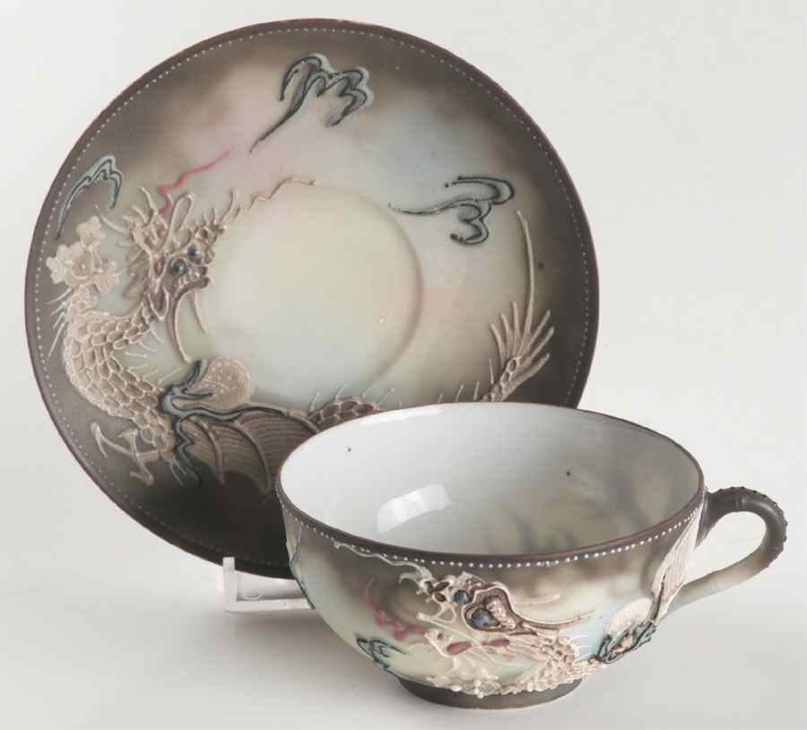 TKI1 Flat Cup & Saucer Set by Takito-1