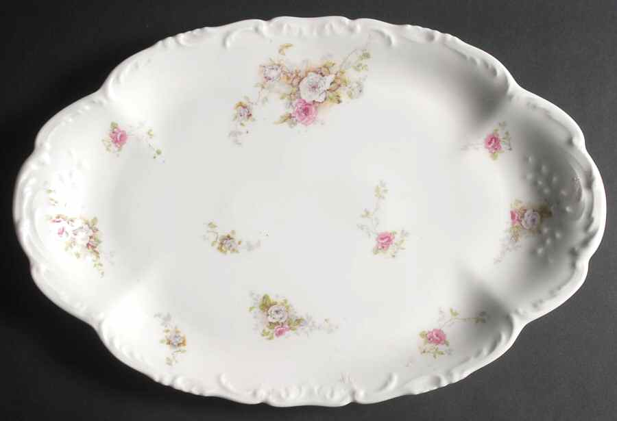 TRV217 14" Oval Serving Platter by Tressemanes & Vogt-1