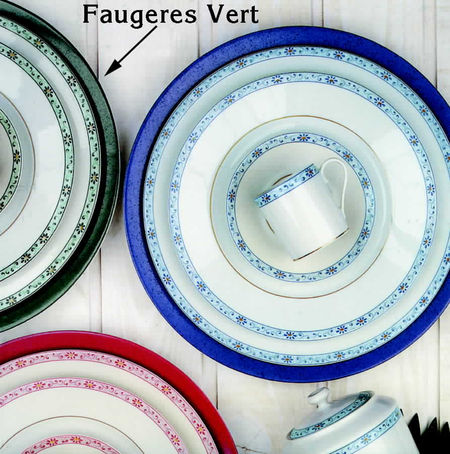 Faugeres Vert Dinner Plate by Royal Limoges-1