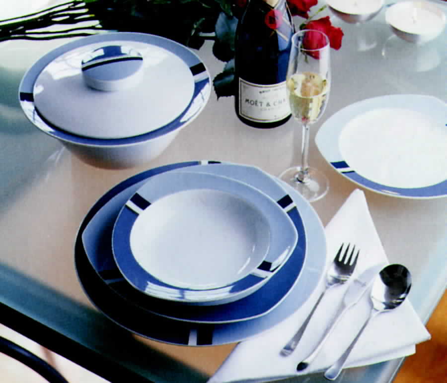 Silver Star Dinner Plate by Thomas-1