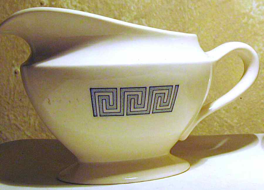 Silhouette Gravy Boat by Taylor, Smith & Taylor (Ts&T)-1