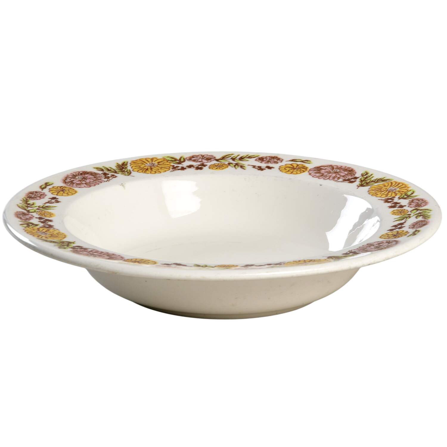 Zinnia Rim Soup Bowl by Taylor, Smith & Taylor (Ts&T)-1