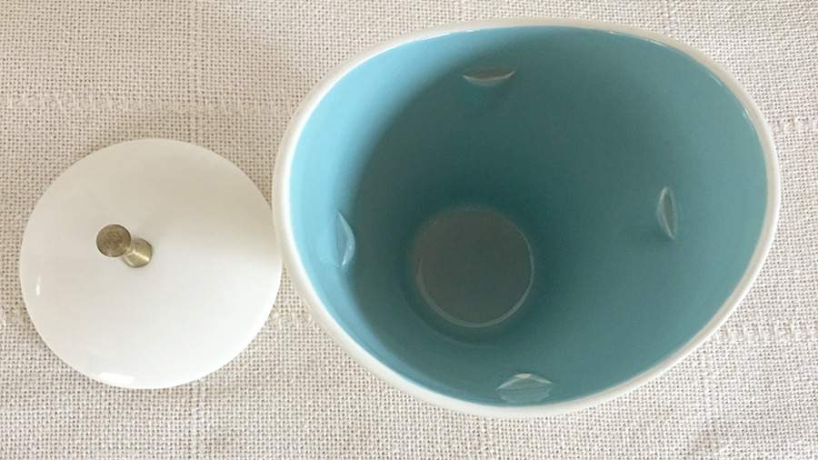 TST393 Sugar Bowl & Lid by Taylor, Smith & Taylor (Ts&T)-1