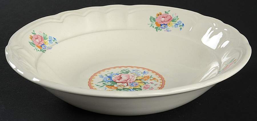 English Rose 8" Round Vegetable Bowl by Tabletops Unlimited-1