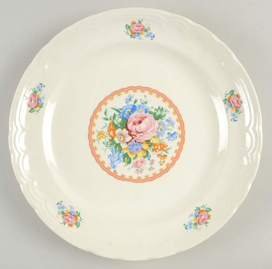 English Rose 12" Chop Plate (Round Platter) by Tabletops Unlimited-1