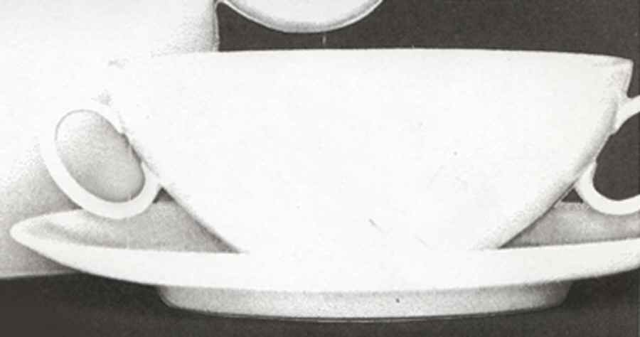 Rhythm Flat Cream Soup Bowl by Thomas-1