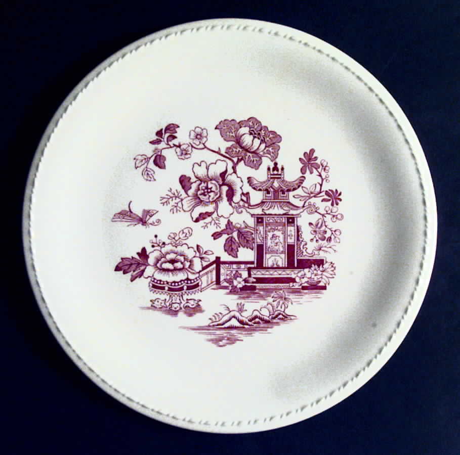 TST395 Dinner Plate by Taylor, Smith & Taylor (Ts&T)-1