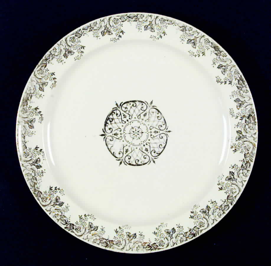 TST397 Dinner Plate by Taylor, Smith & Taylor (Ts&T)-1