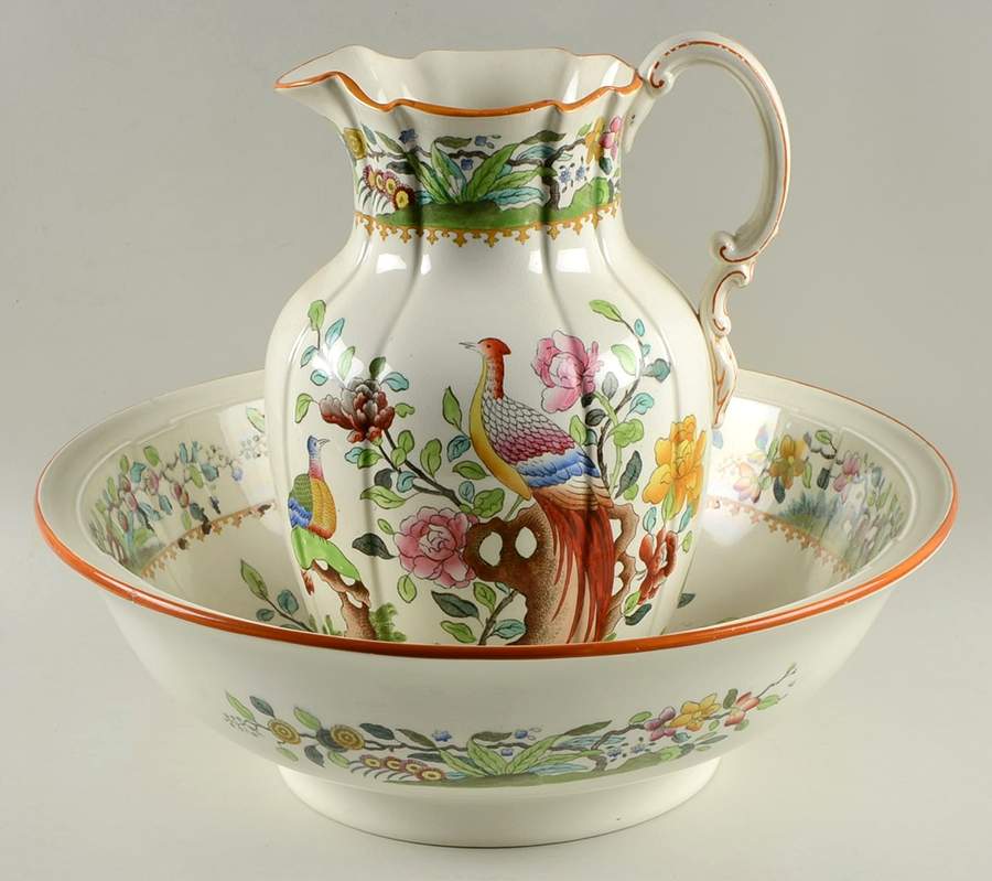 TMG1 Large Pitcher & Bowl Set by Thomas Goode-1