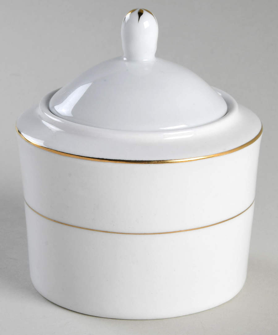 Classic Gold Sugar Bowl & Lid by Tienshan-1