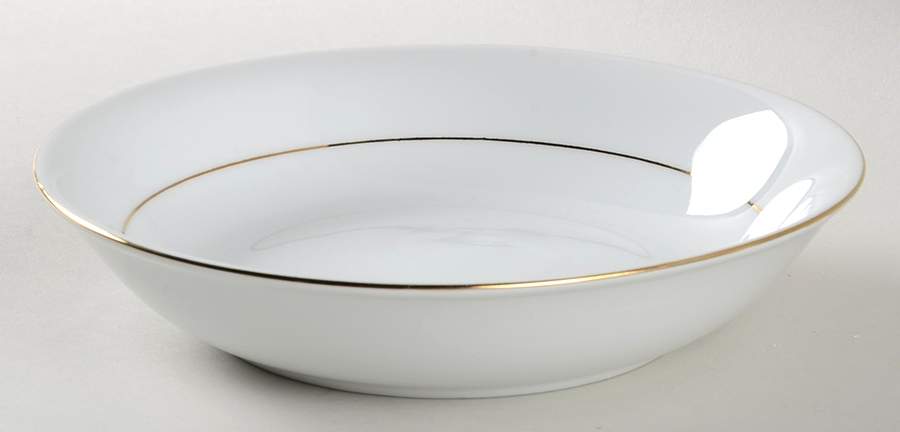 Classic Gold Coupe Soup Bowl by Tienshan-1