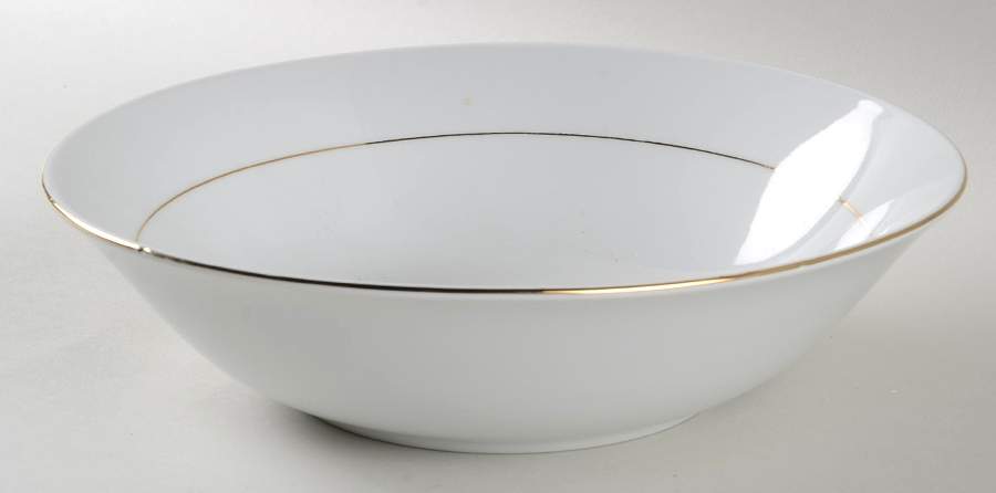 Classic Gold 9" Round Vegetable Bowl by Tienshan-1