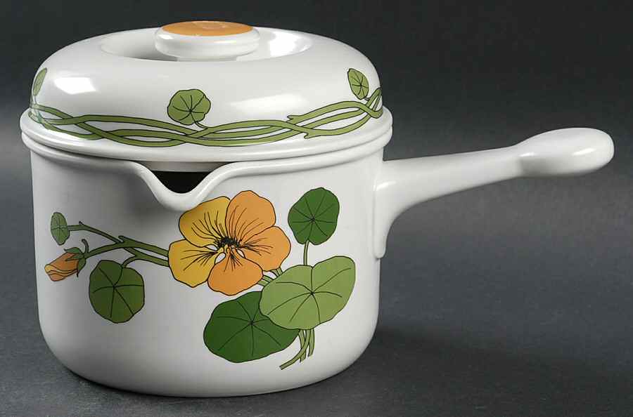 Nasturtium Sauce Maker with Ceramic Lid by Thomas-1