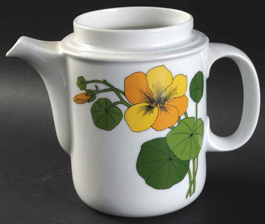 Nasturtium Coffee Pot No Lid by Thomas-1