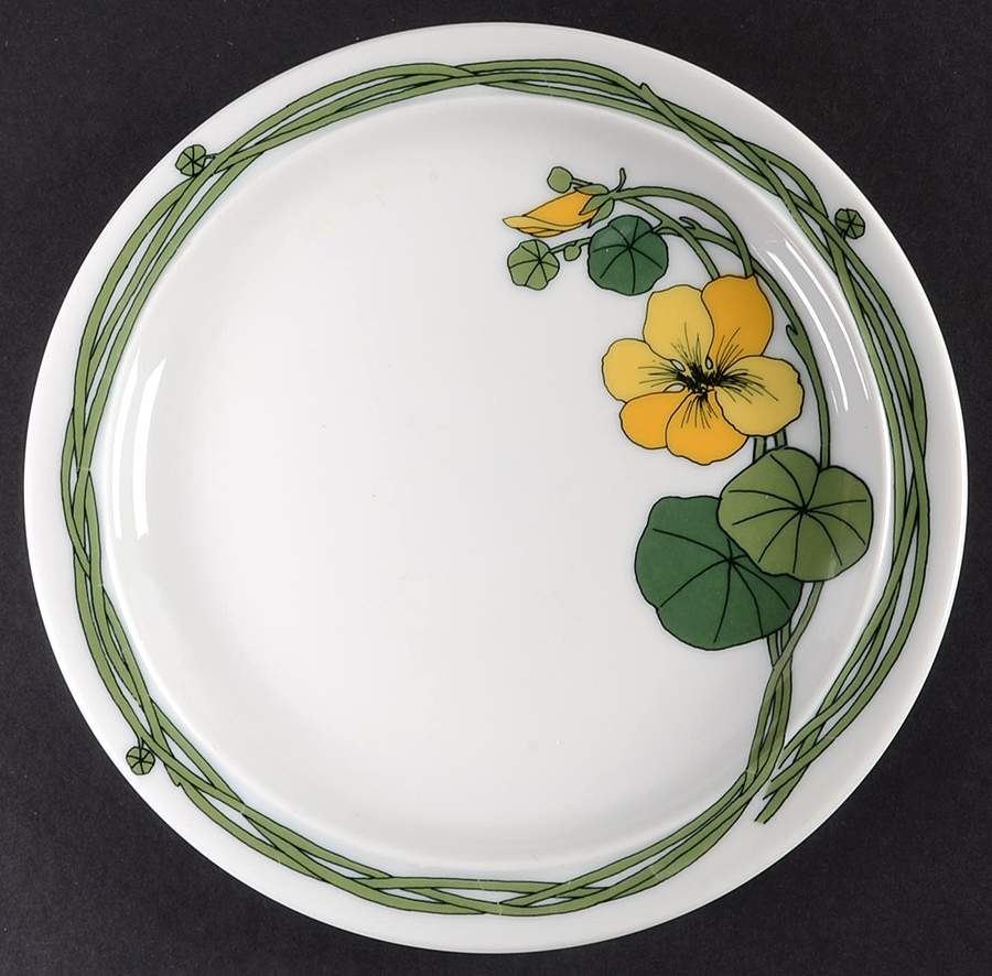 Nasturtium Salad Plate by Thomas-1