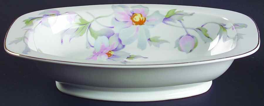 16665 10" Oval Vegetable Bowl by Thun-1
