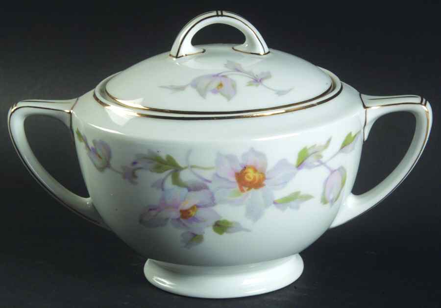 16665 Sugar Bowl & Lid by Thun-1
