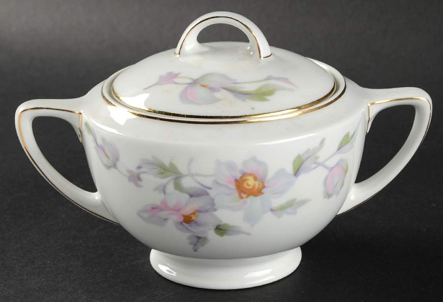 16665 Sugar Bowl & Lid by Thun-1