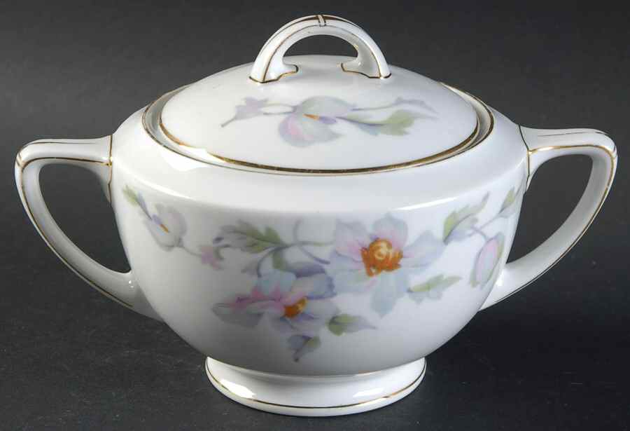16665 Sugar Bowl & Lid by Thun-1