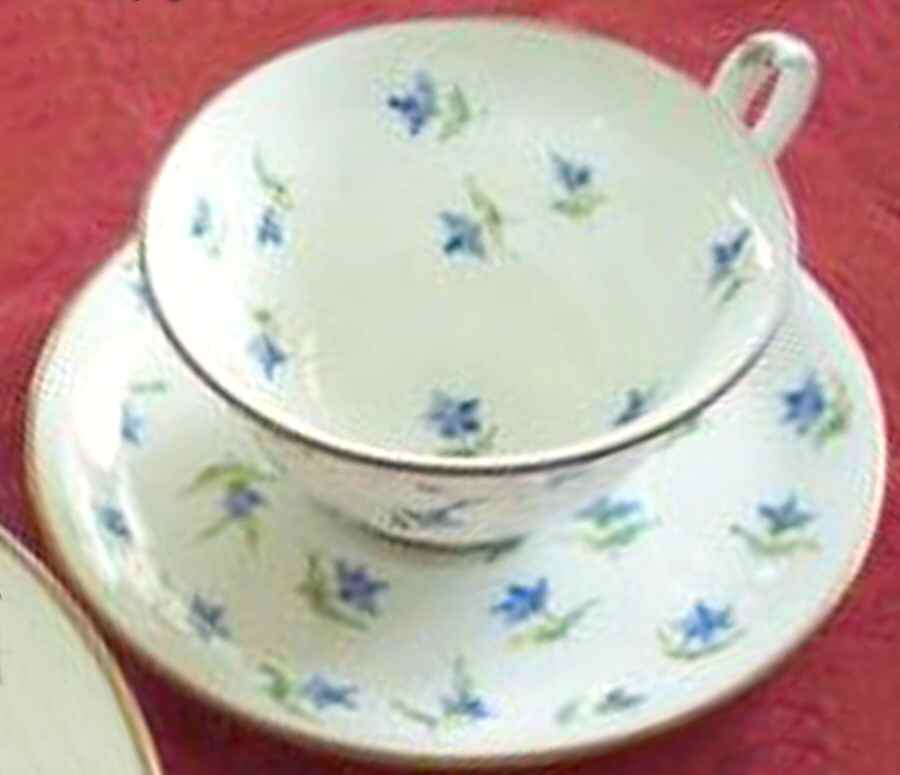 TIC19 Footed Cup & Saucer Set by Tiffany-1