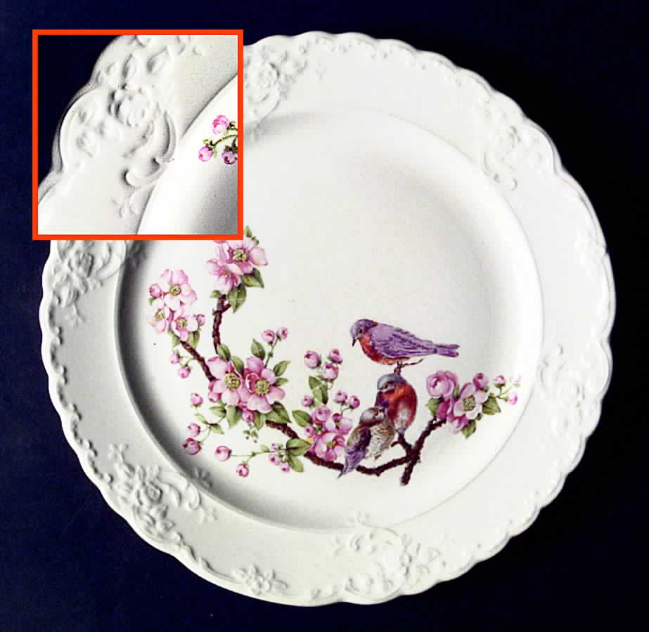 TST402 Dinner Plate by Taylor, Smith & Taylor (Ts&T)-1