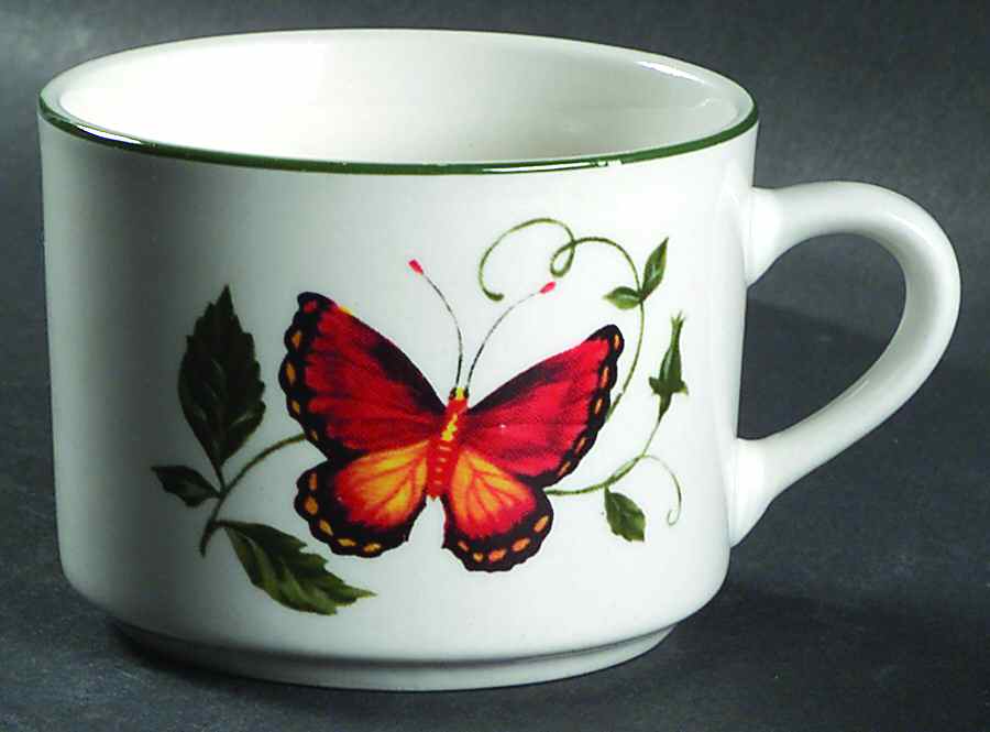 Butterfly Flat Cup by Tabletops Unlimited-1