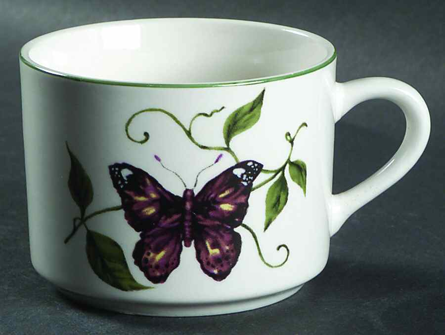 Butterfly Flat Cup by Tabletops Unlimited-1