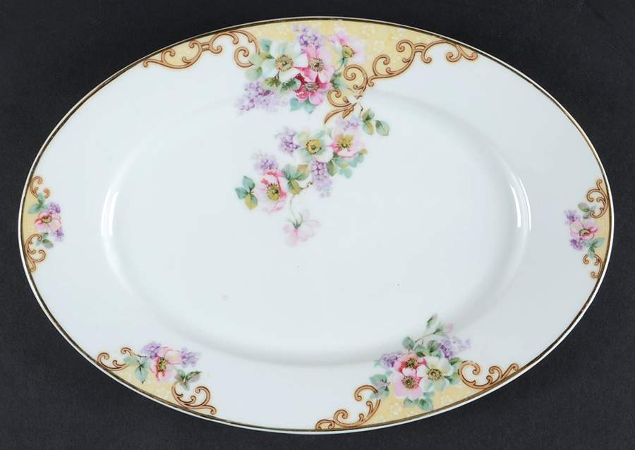 THU163 11" Oval Serving Platter by Thun-1