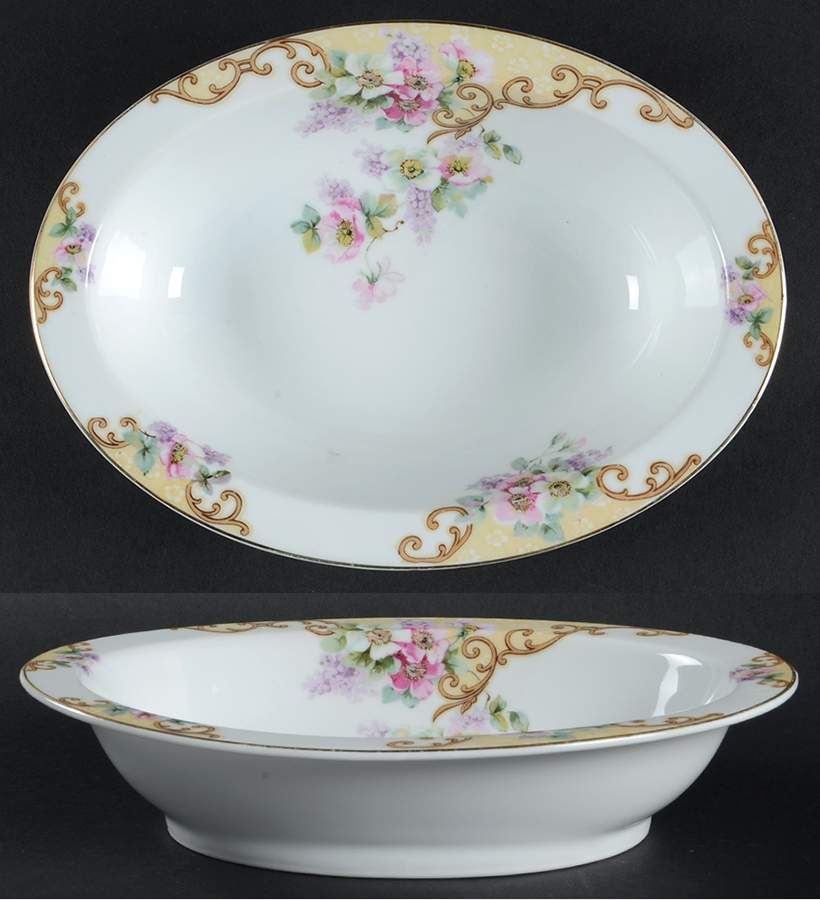 THU163 10" Oval Vegetable Bowl by Thun-1