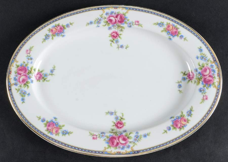 THU165 12" Oval Serving Platter by Thun-1