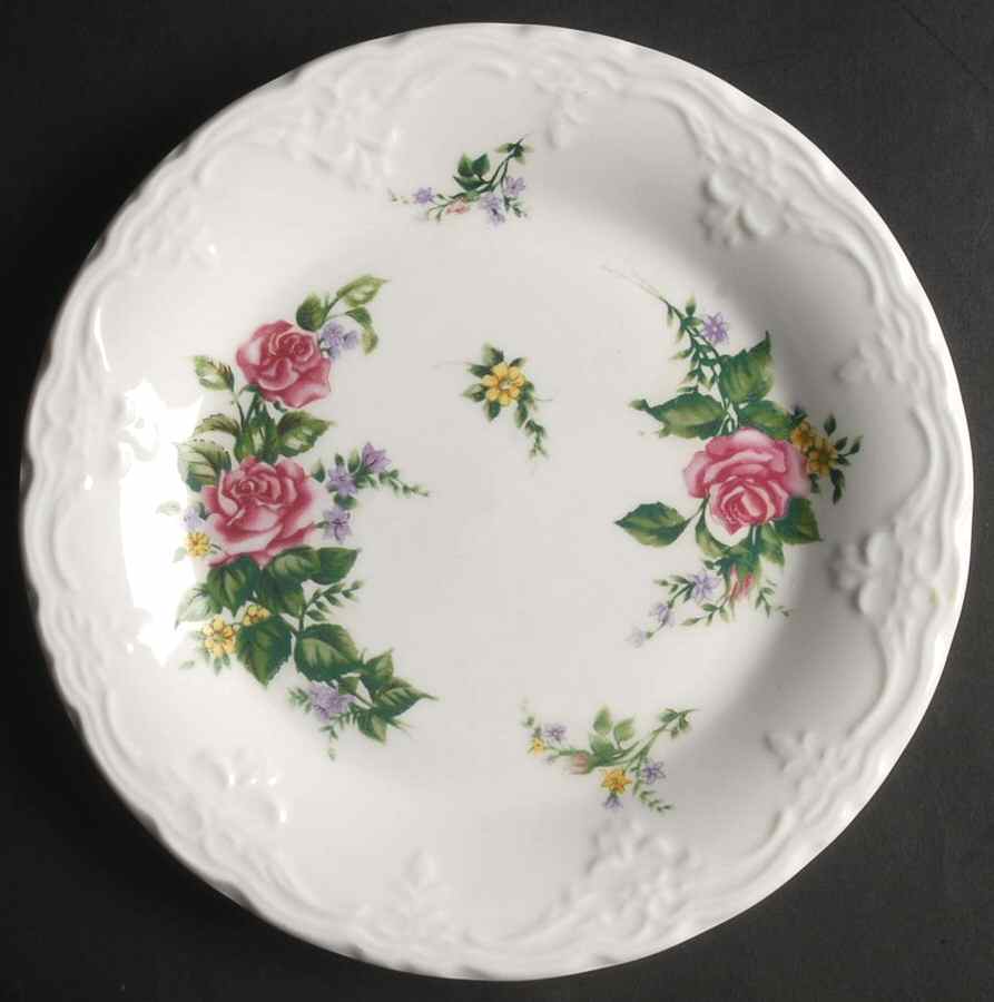 Beverly Rose Salad Plate by Tabletops Unlimited-1