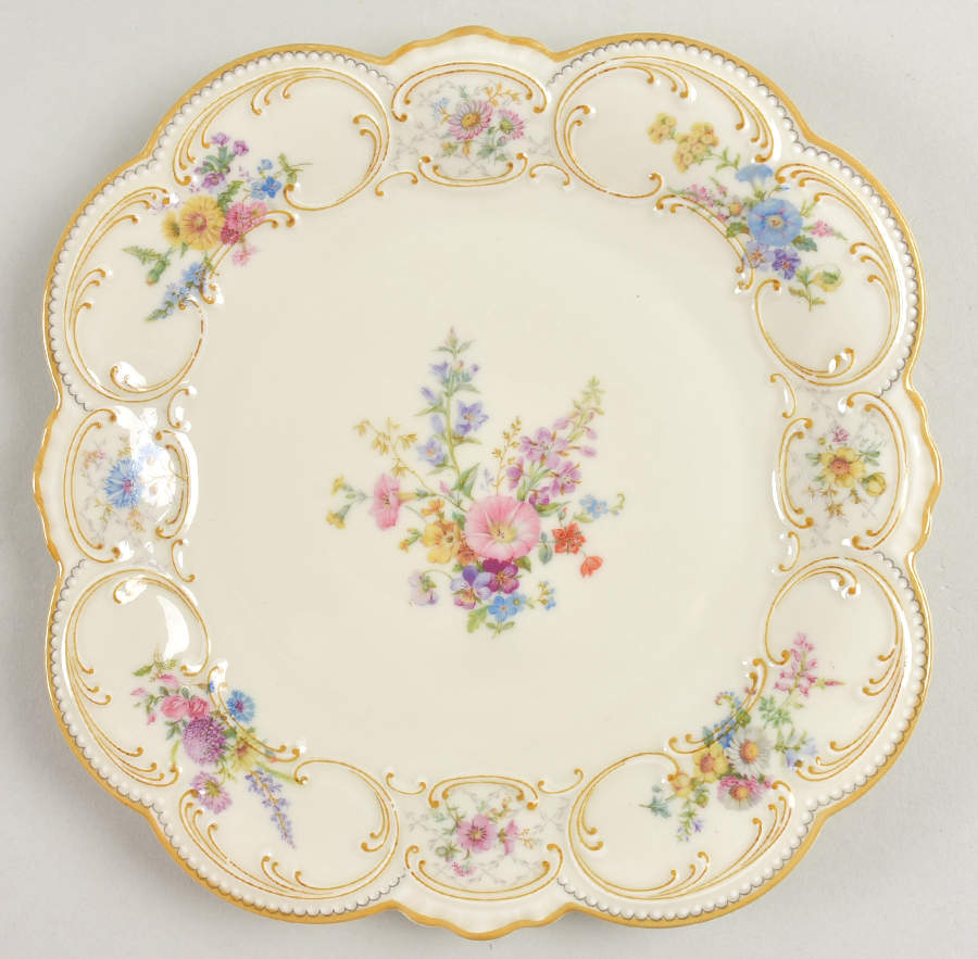 TIR225 Square Salad Plate by Tirschenreuth-1