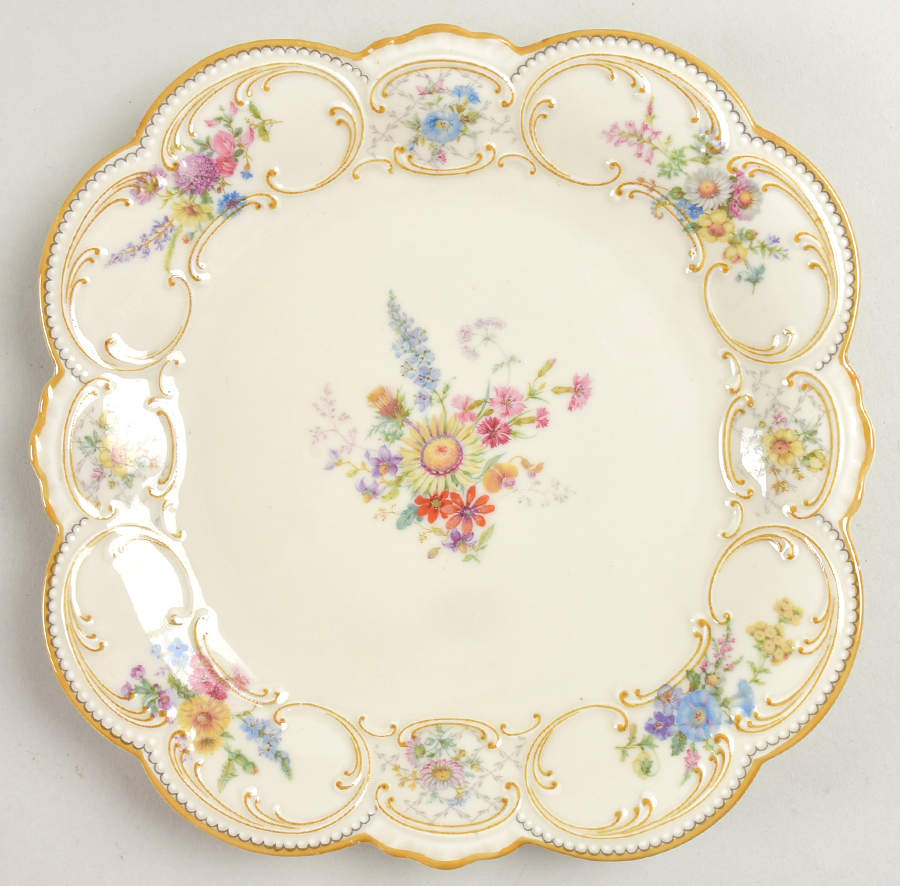 TIR225 Square Salad Plate by Tirschenreuth-1