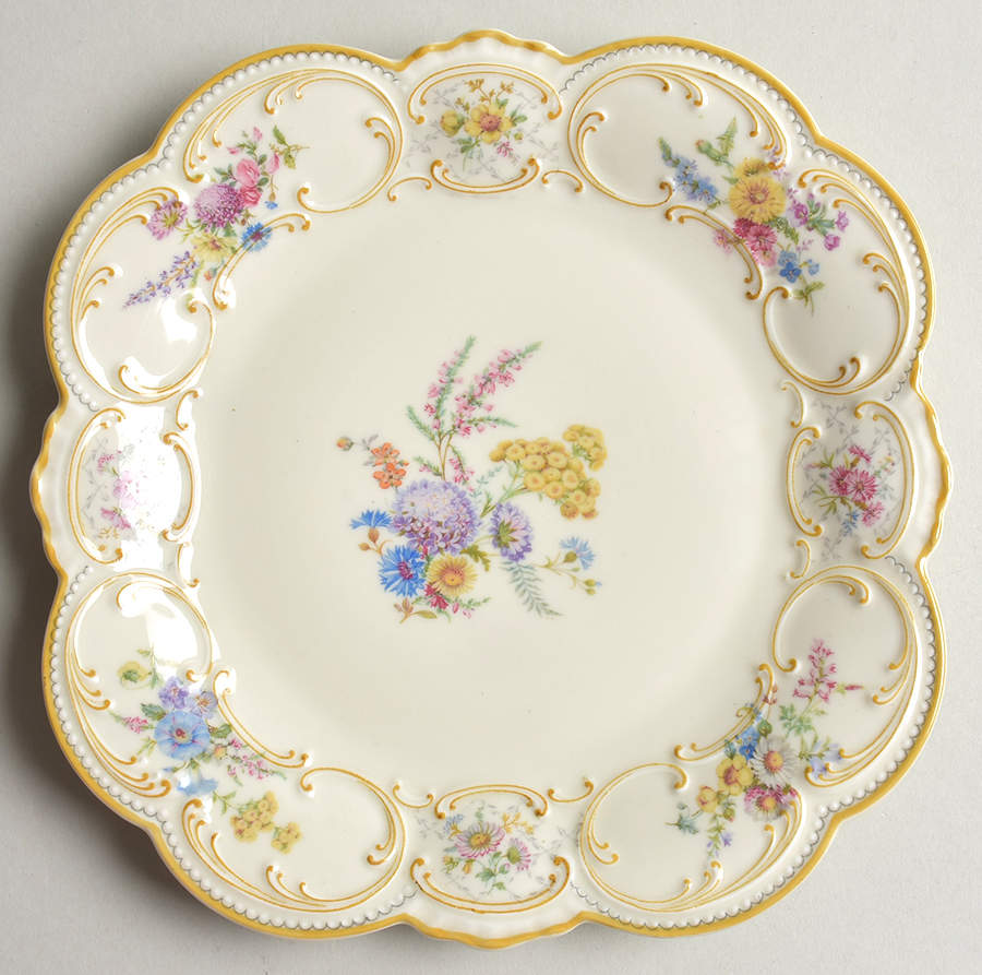 TIR225 Square Salad Plate by Tirschenreuth-1