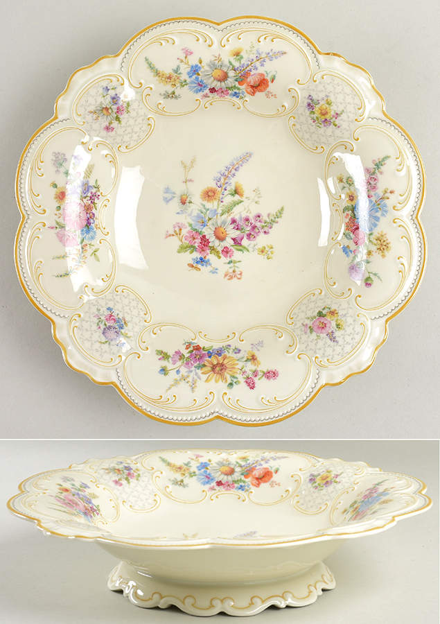 TIR225 10" Round Vegetable Bowl by Tirschenreuth-1