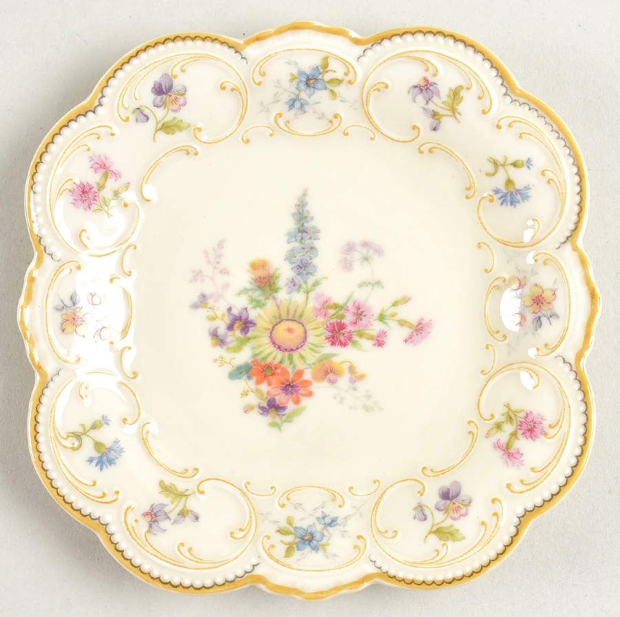 TIR225 Square Bread & Butter Plate by Tirschenreuth-1