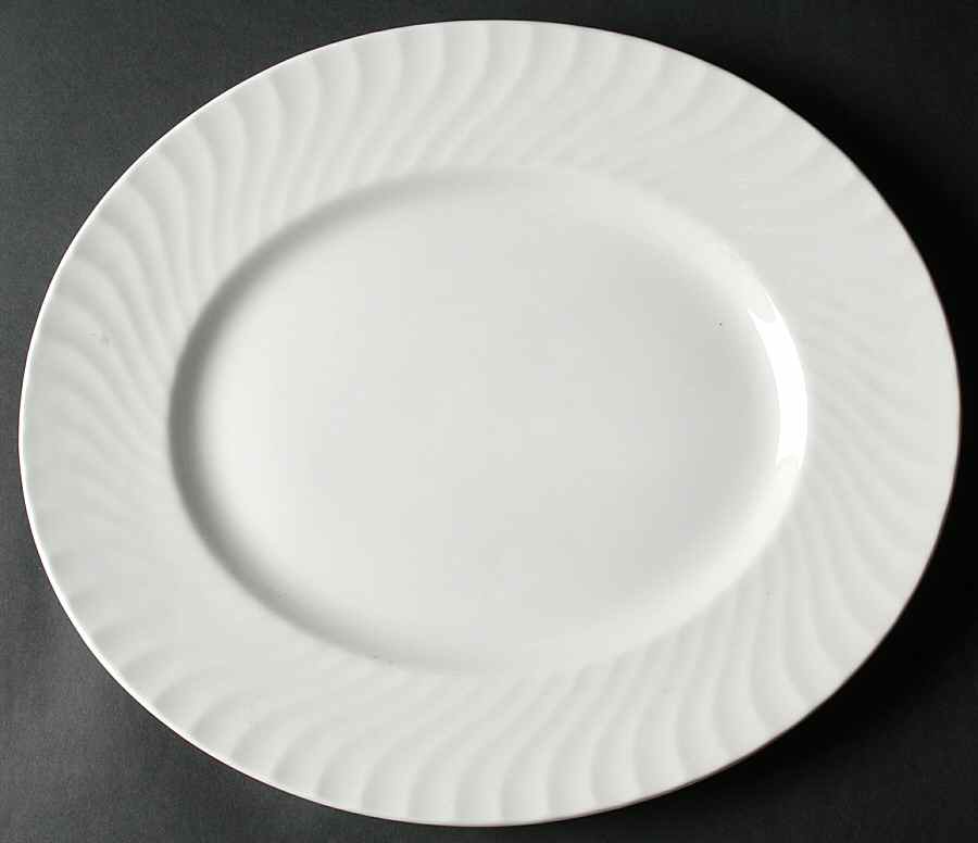 Cascade 15" Oval Serving Platter by Royal Limoges-1