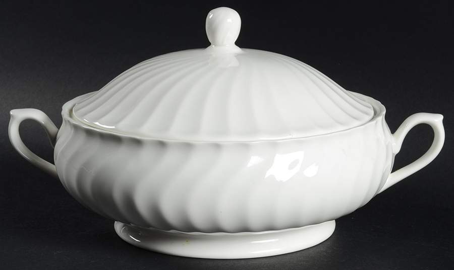 Cascade Round Covered Vegetable by Royal Limoges-1