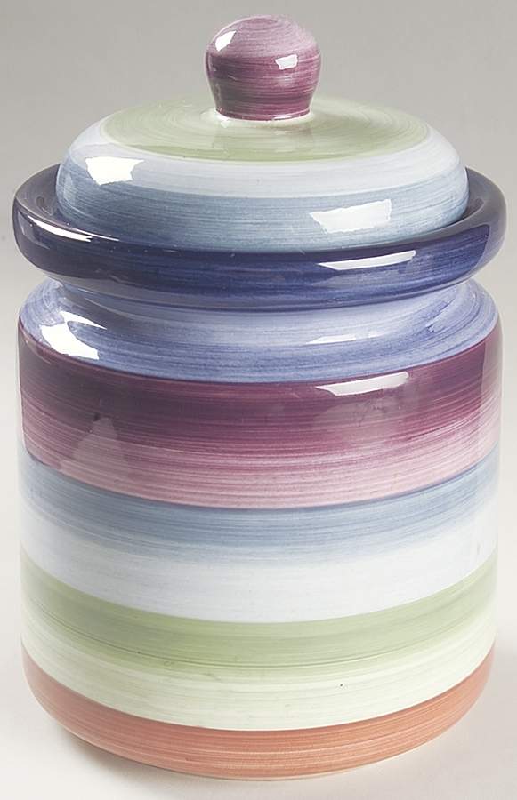 Rotunda Large Canister & Lid by Tabletops Unlimited-1