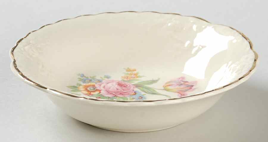 1823 (Fairway Shape) Fruit/Dessert (Sauce) Bowl by Taylor, Smith & Taylor (Ts&T)-1