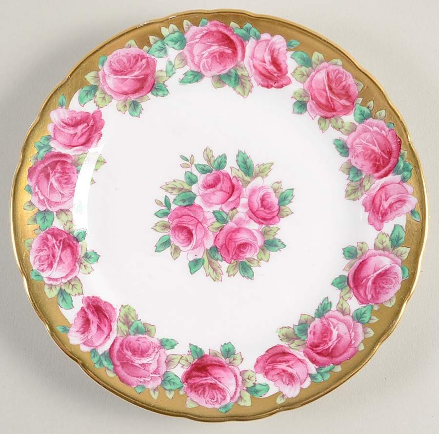 Tuscan Rose Bread & Butter Plate by Tuscan - Royal Tuscan-1