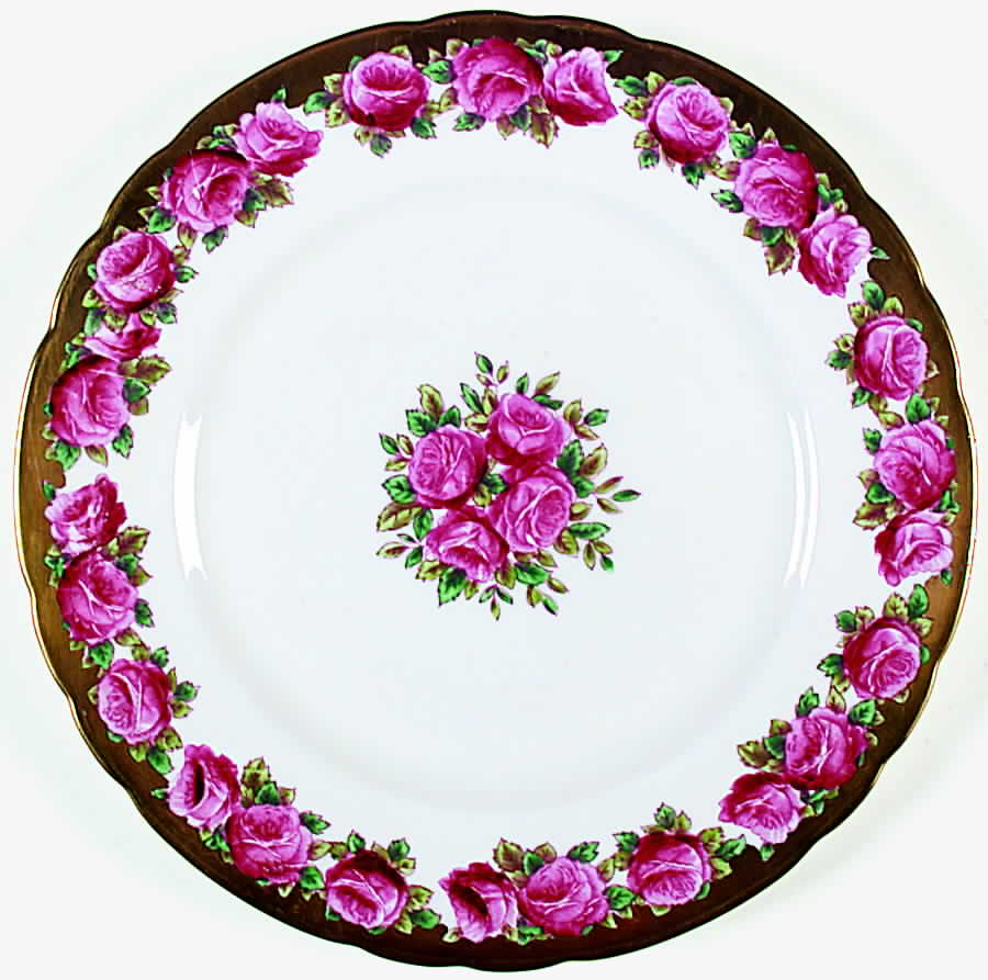 Tuscan Rose Dinner Plate by Tuscan - Royal Tuscan-1
