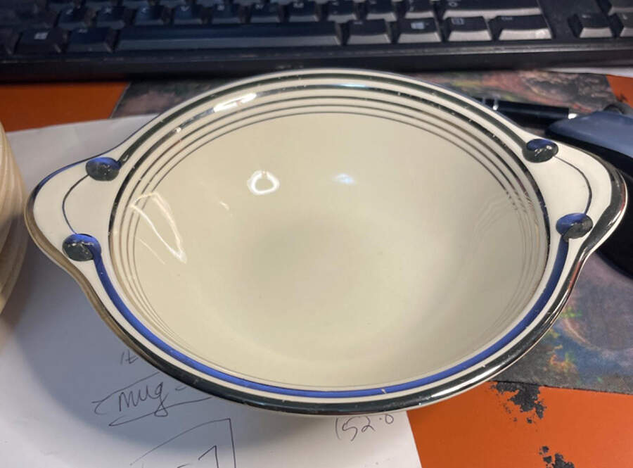 601 Lugged Cereal Bowl by Taylor, Smith & Taylor (Ts&T)-1