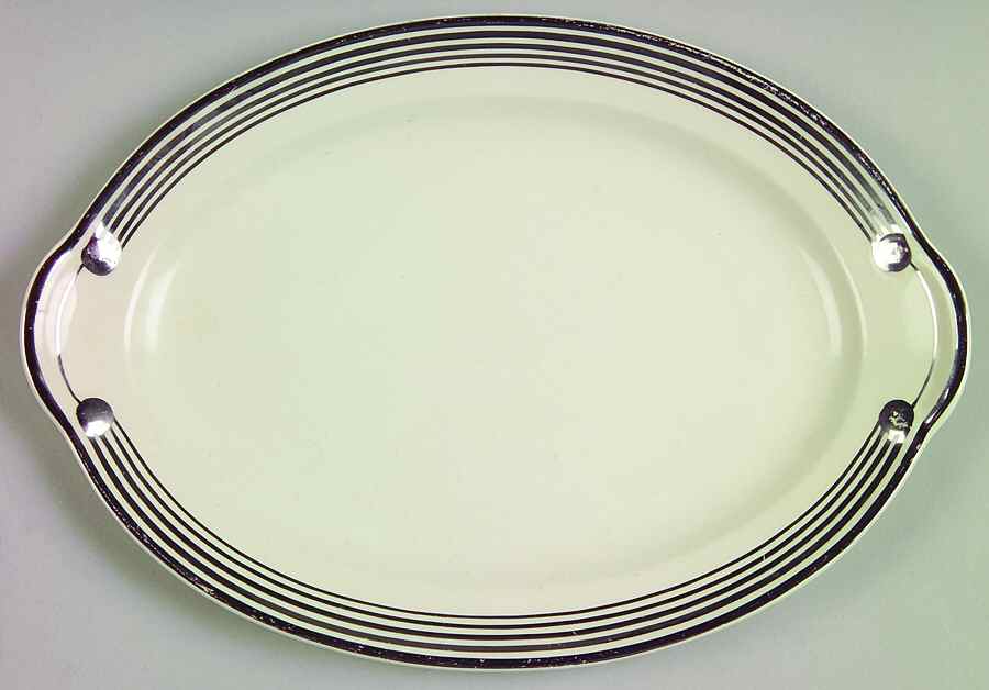 601 12" Oval Serving Platter by Taylor, Smith & Taylor (Ts&T)-1