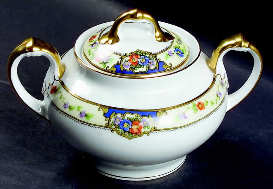 Granada Sugar Bowl & Lid by Thun-1