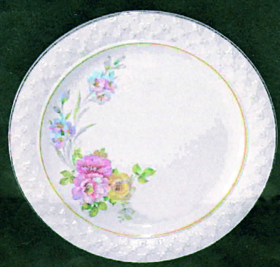 TST409 Dinner Plate by Taylor, Smith & Taylor (Ts&T)-1