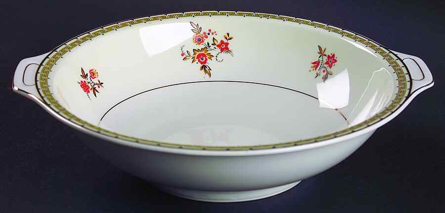 Athens 9" Round Vegetable Bowl by Thun-1