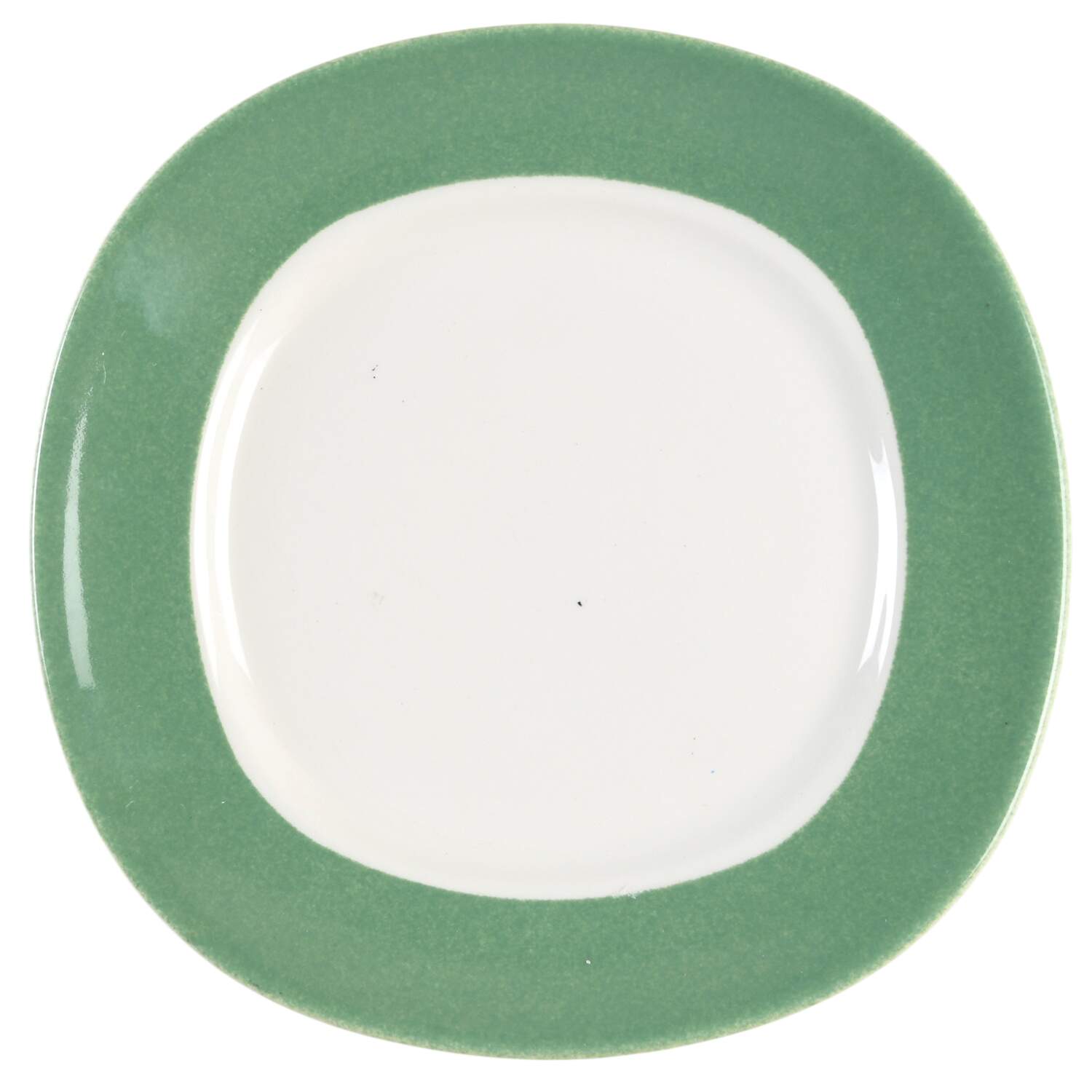 Conversation Green Bread & Butter Plate by Taylor, Smith & Taylor (Ts&T)-1