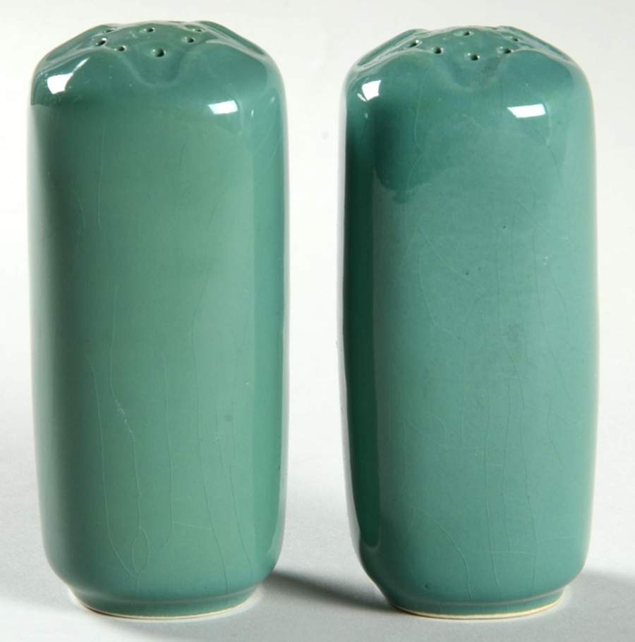 Conversation Green Salt & Pepper Set by Taylor, Smith & Taylor (Ts&T)-1